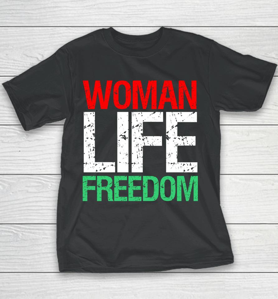 Woman Life Freedom Iran Vintage Youth T-Shirt