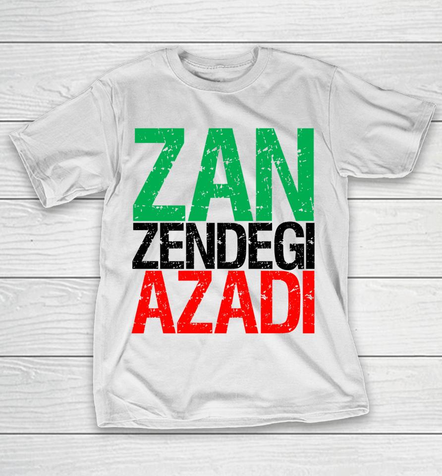 Woman Life Freedom Iran Zan Zendegi Azadi Persian T-Shirt