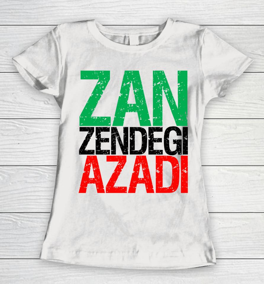 Woman Life Freedom Iran Zan Zendegi Azadi Persian Women T-Shirt