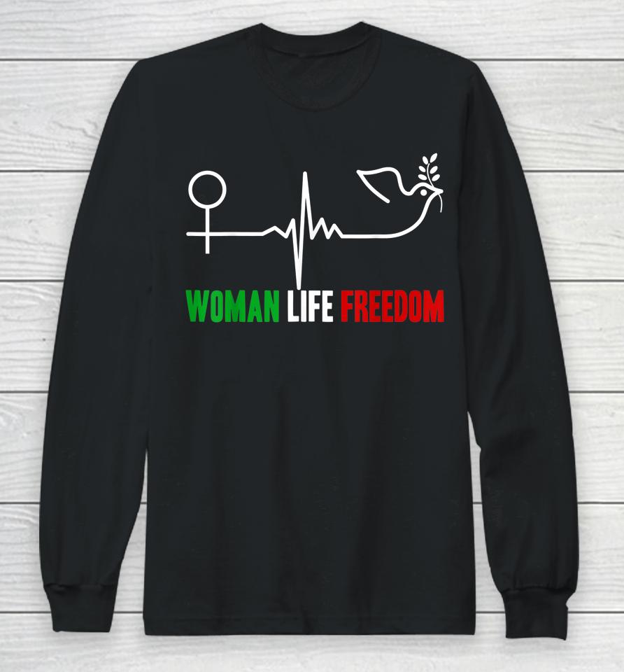 Woman Life Freedom Zan Zendegi Azadi Women Life Freedom Long Sleeve T-Shirt