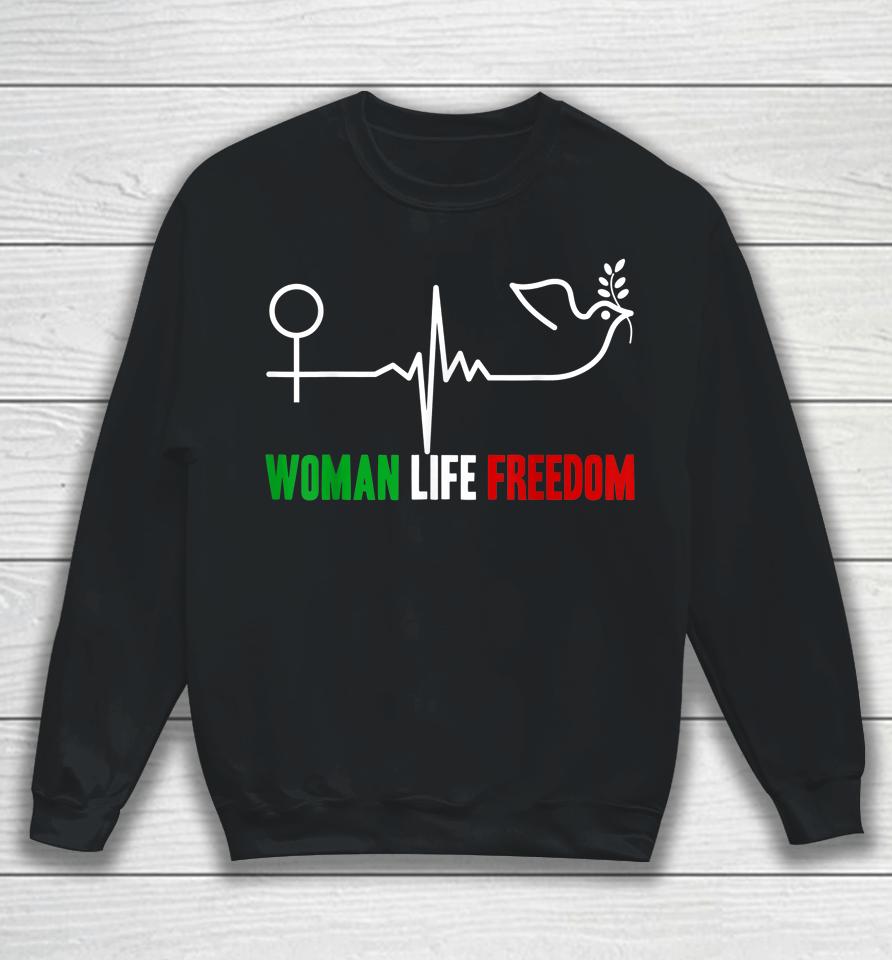 Woman Life Freedom Zan Zendegi Azadi Women Life Freedom Sweatshirt
