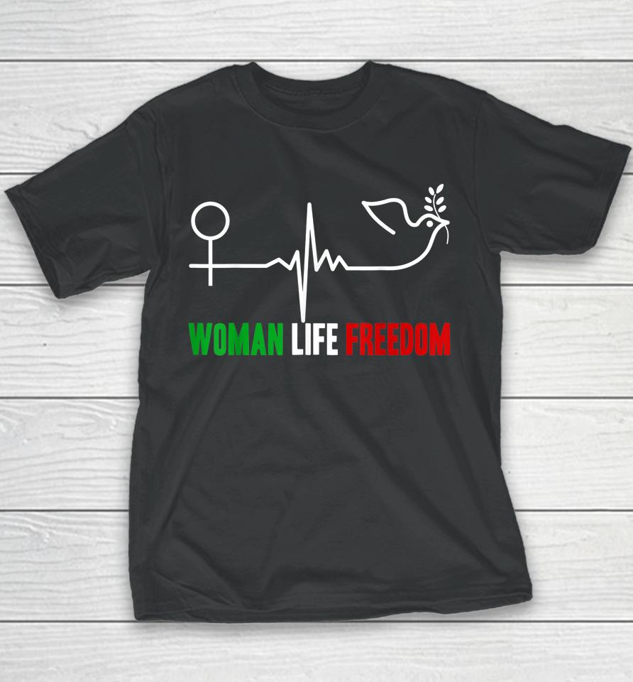 Woman Life Freedom Zan Zendegi Azadi Women Life Freedom Youth T-Shirt