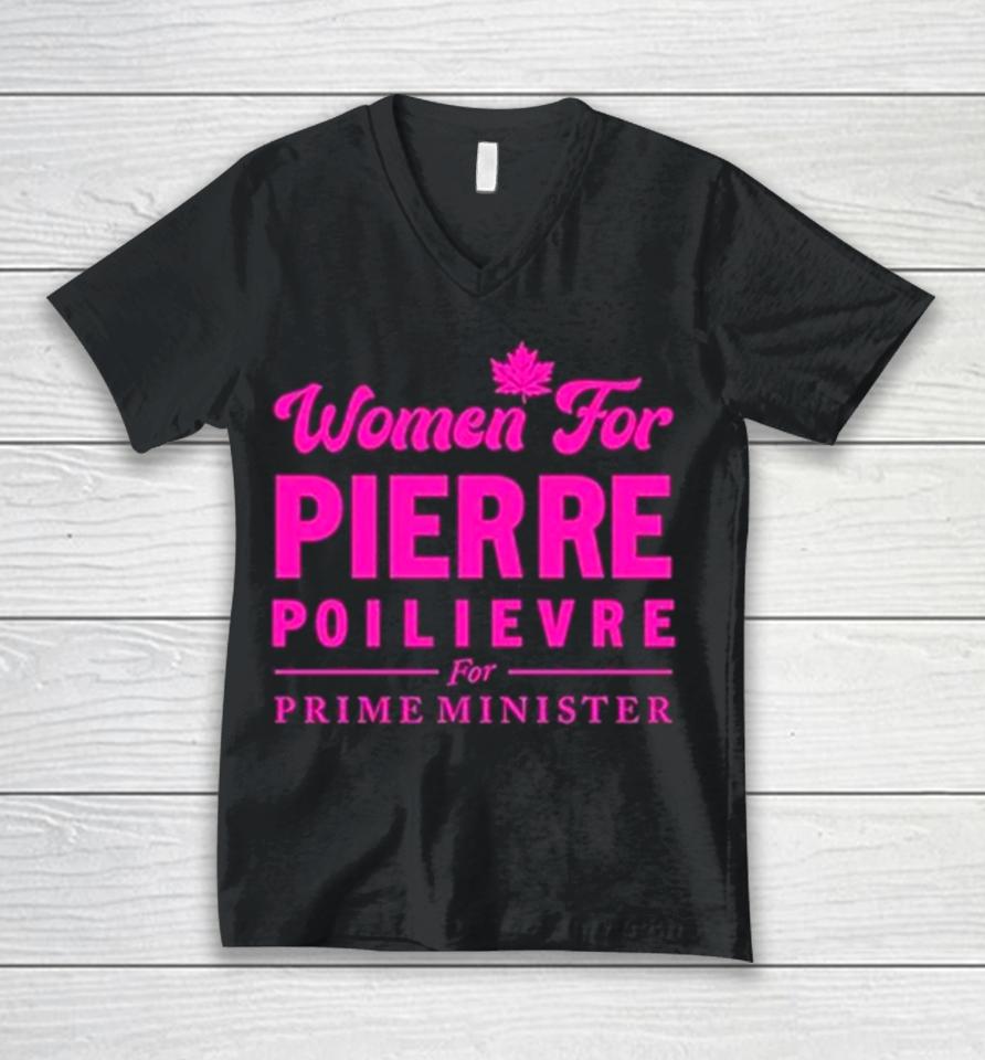 Women For Pierre Unisex V-Neck T-Shirt