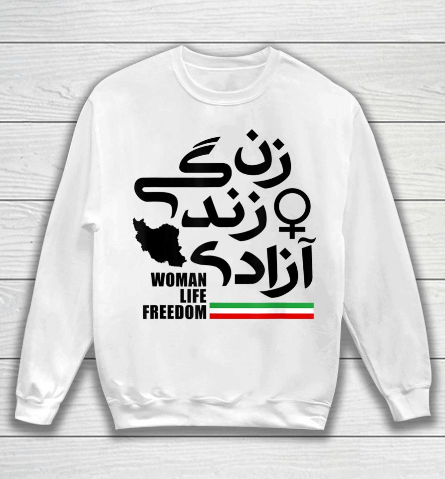 Women Life Freedom For Free Iran Sweatshirt