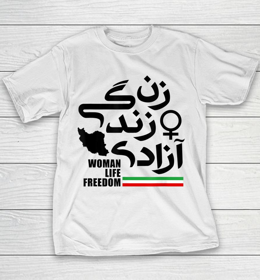 Women Life Freedom For Free Iran Youth T-Shirt