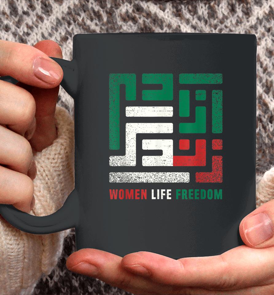 Women Life Freedom Free Iran Coffee Mug