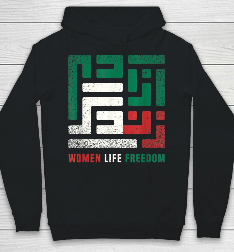 Women Life Freedom Free Iran Hoodie