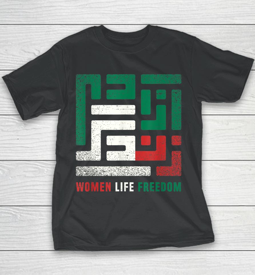 Women Life Freedom Free Iran Youth T-Shirt