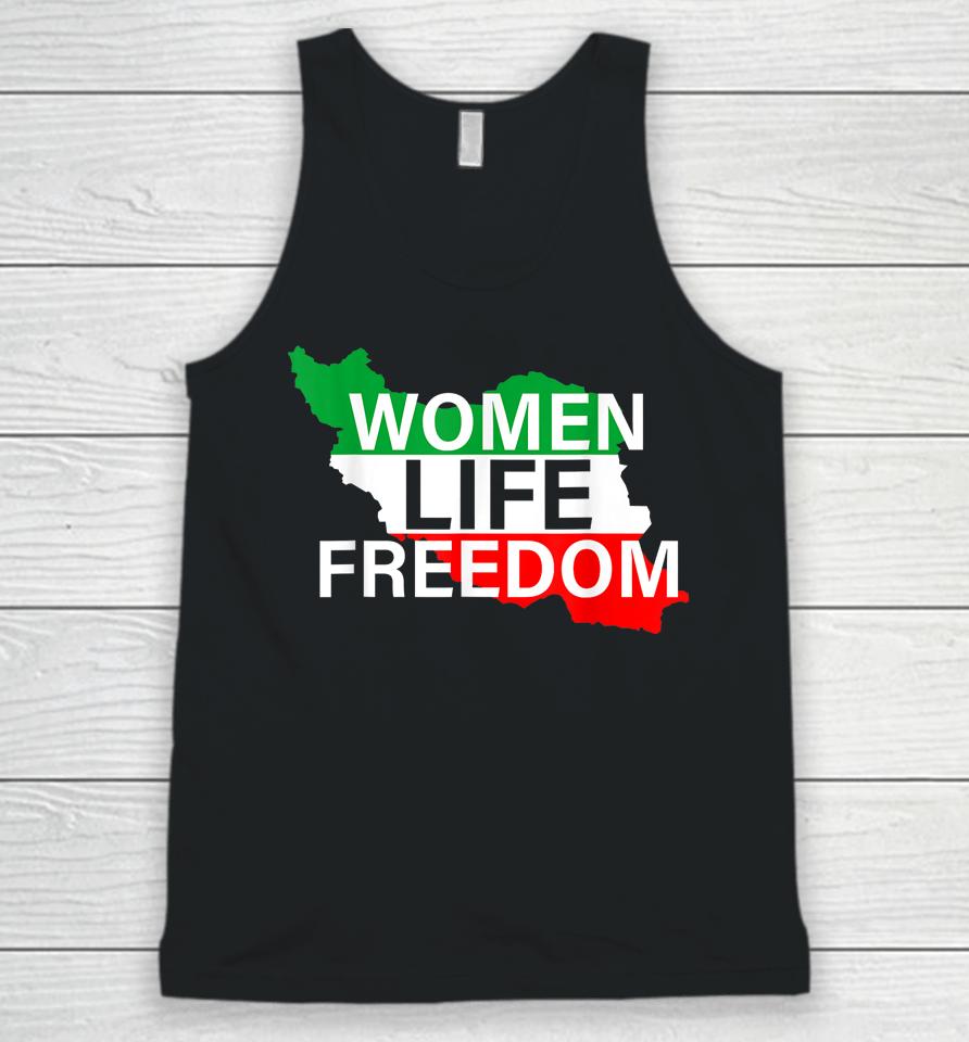 Women Life Freedom Free Iran We Stand With The Women Of Iran Unisex Tank Top
