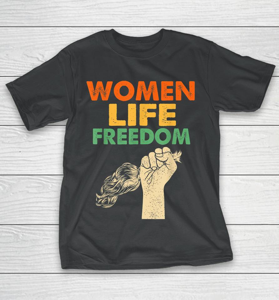 Women Life Freedom Iran Feminist Vintage T-Shirt