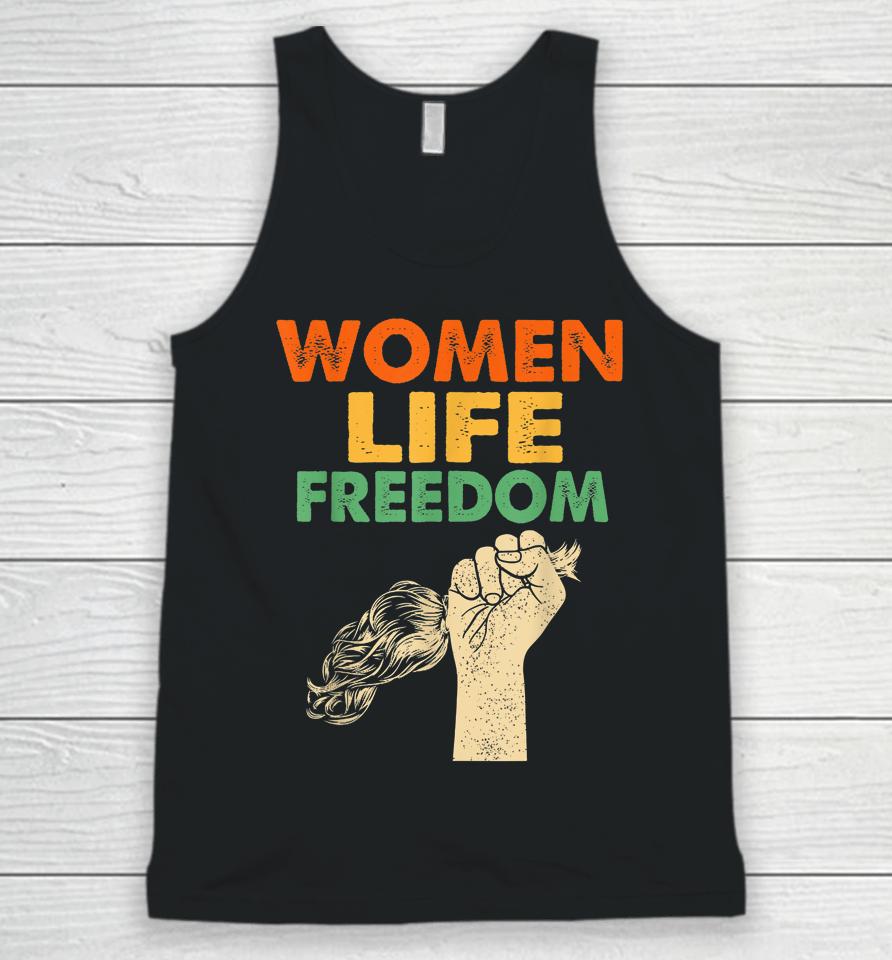 Women Life Freedom Iran Feminist Vintage Unisex Tank Top