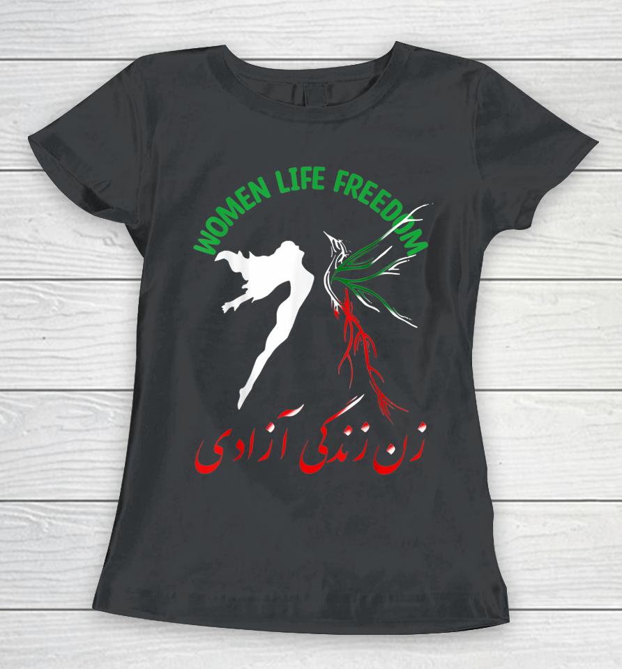 Women Life Freedom Iran Feminist Vintage Support Womens Iran Women T-Shirt