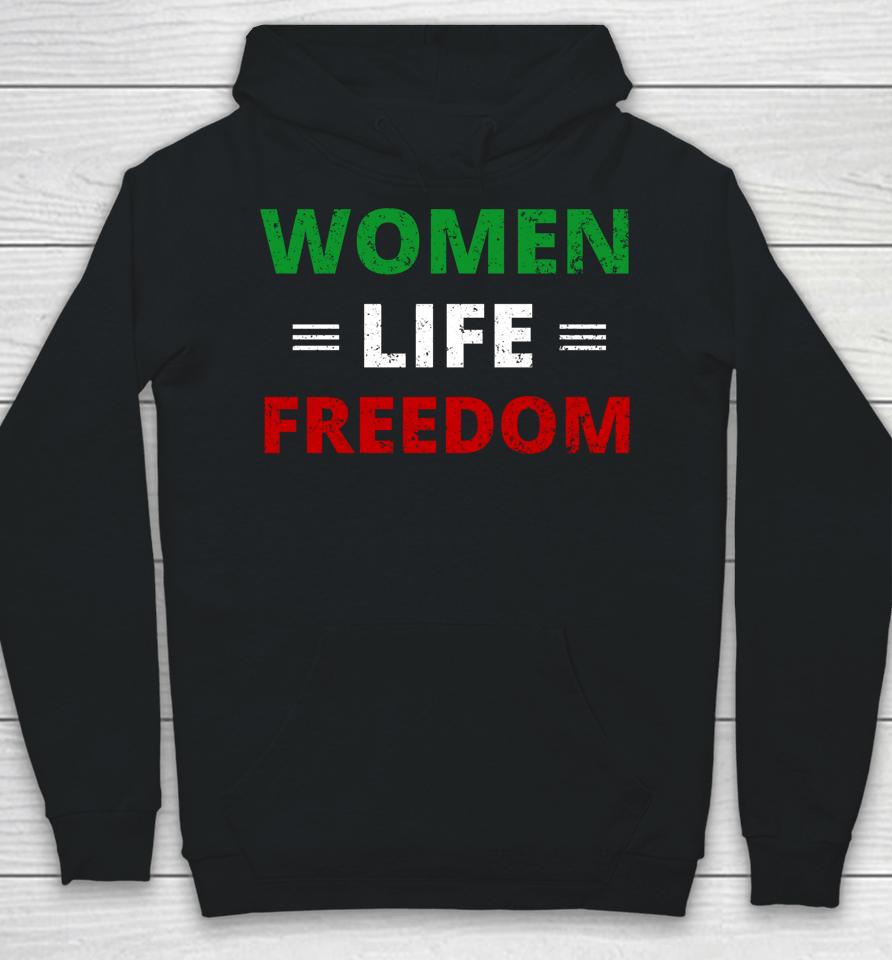 Women Life Freedom Shirt Zan Zendegi Azadi Iran Hoodie