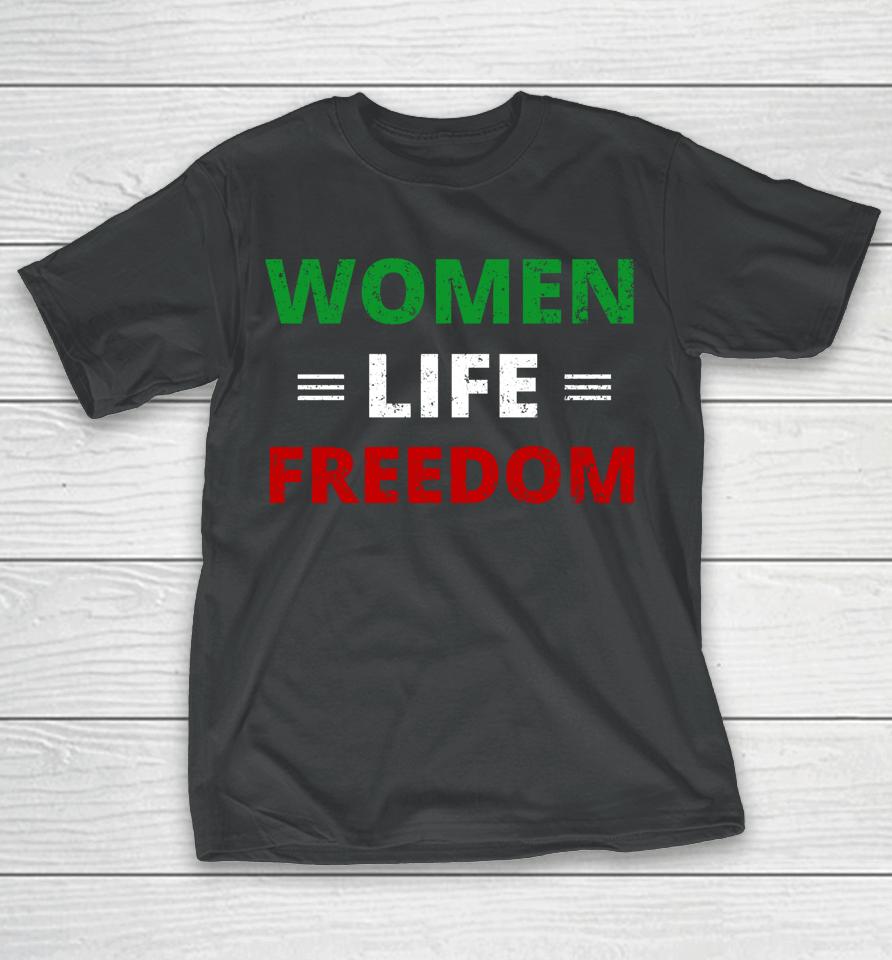 Women Life Freedom Shirt Zan Zendegi Azadi Iran T-Shirt