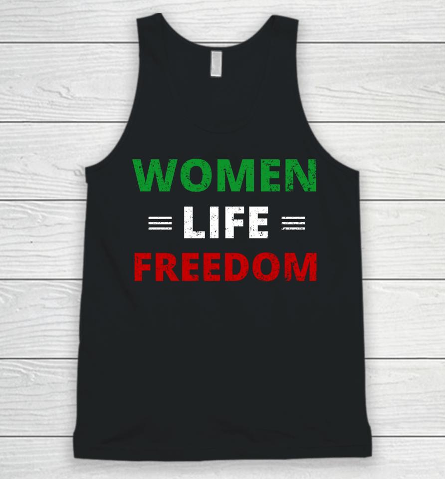 Women Life Freedom Shirt Zan Zendegi Azadi Iran Unisex Tank Top