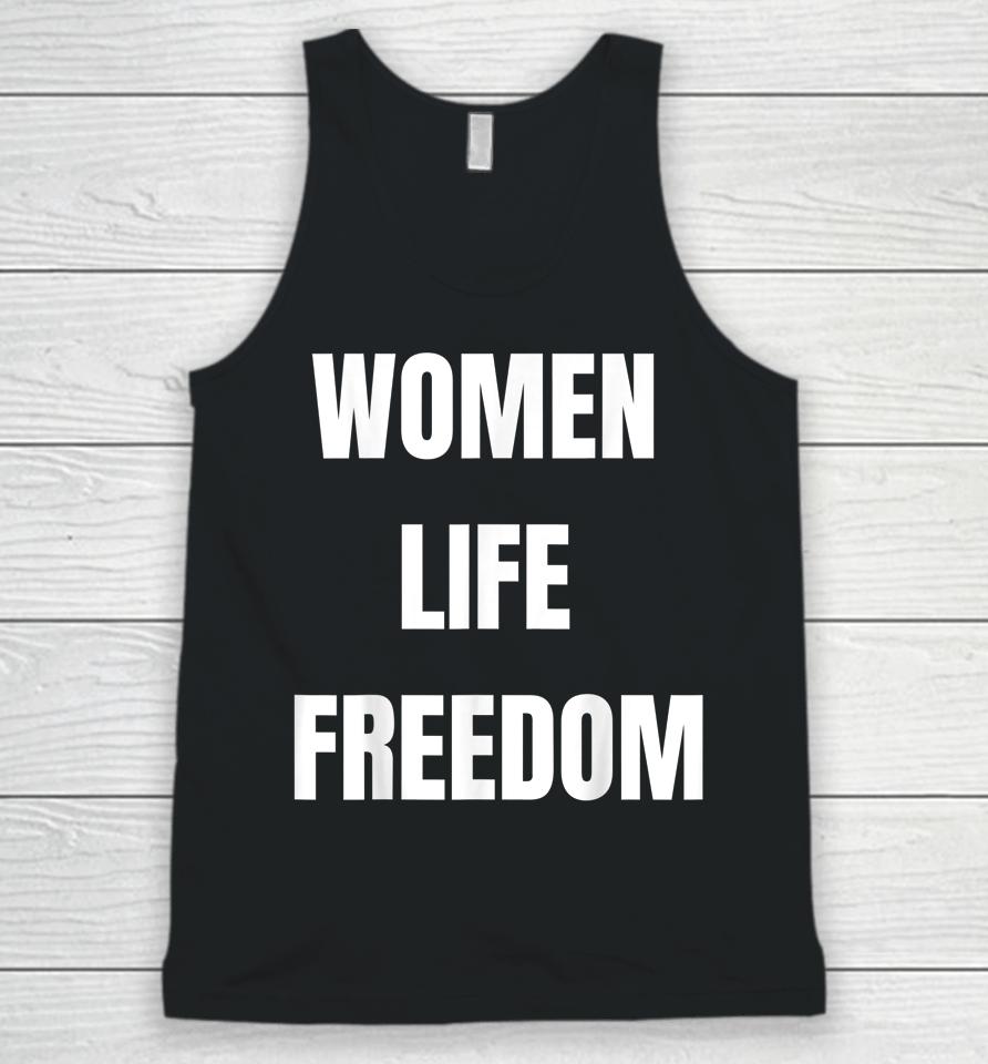 Women Life Freedom Unisex Tank Top