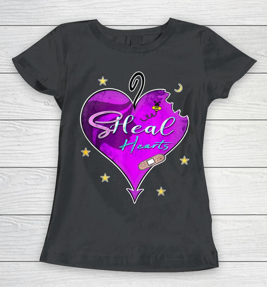Women Love Heart Bee Cute Image Gift For Girls By Sheal Women T-Shirt