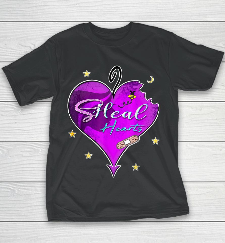 Women Love Heart Bee Cute Image Gift For Girls By Sheal Youth T-Shirt
