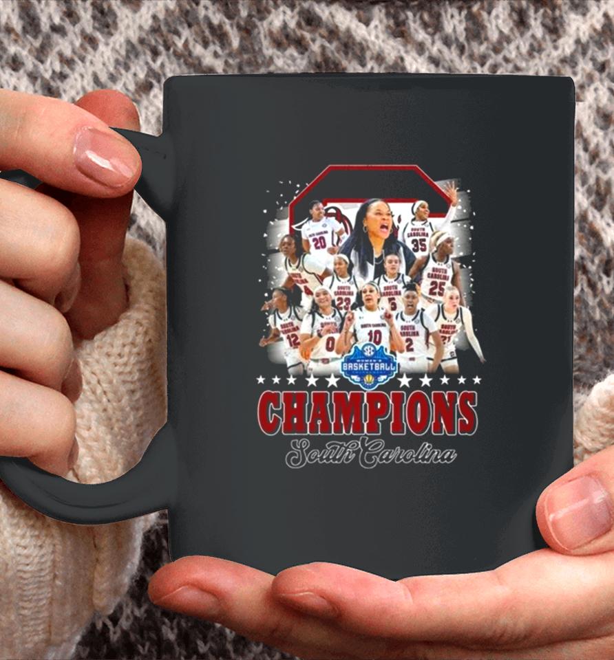 Women’s Basketball Tournament Champions South Carolina Logo Coffee Mug