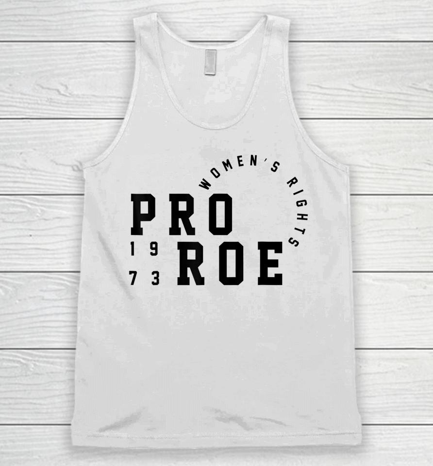 Women's Pro Reproductive Rights 1973 Pro Roe Unisex Tank Top