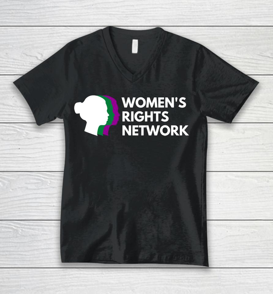 Women's Rights Network Unisex V-Neck T-Shirt