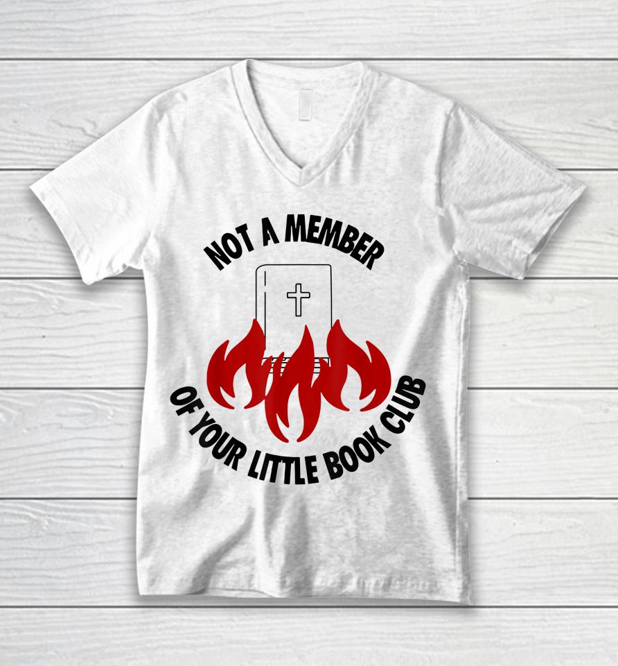 Women's Rights Not A Member Of Your Little Book Club Unisex V-Neck T-Shirt