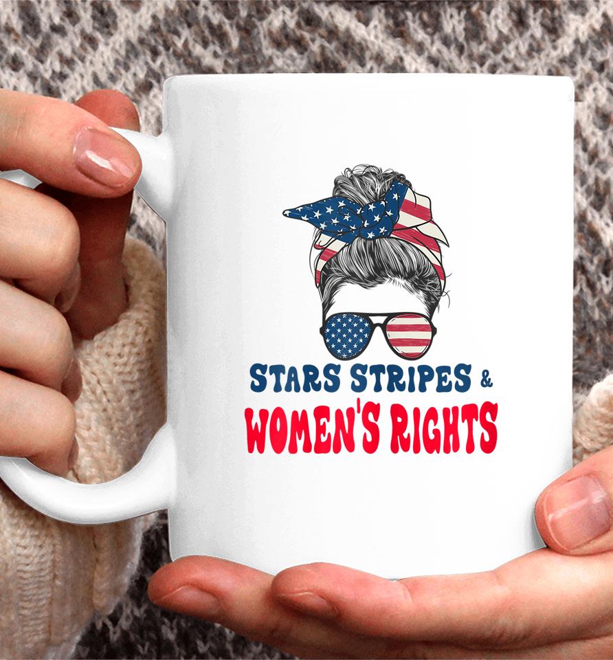 Womens Stars Stripes Women's Rights Reproductive Pro Roe Choice Coffee Mug