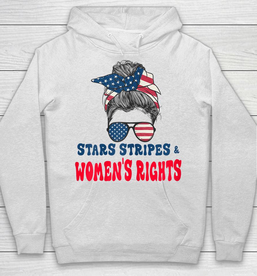 Womens Stars Stripes Women's Rights Reproductive Pro Roe Choice Hoodie