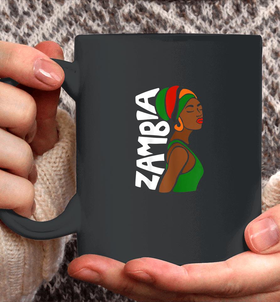 Womens  Zambia Zambian African Heritage Ethnic Traditional Coffee Mug