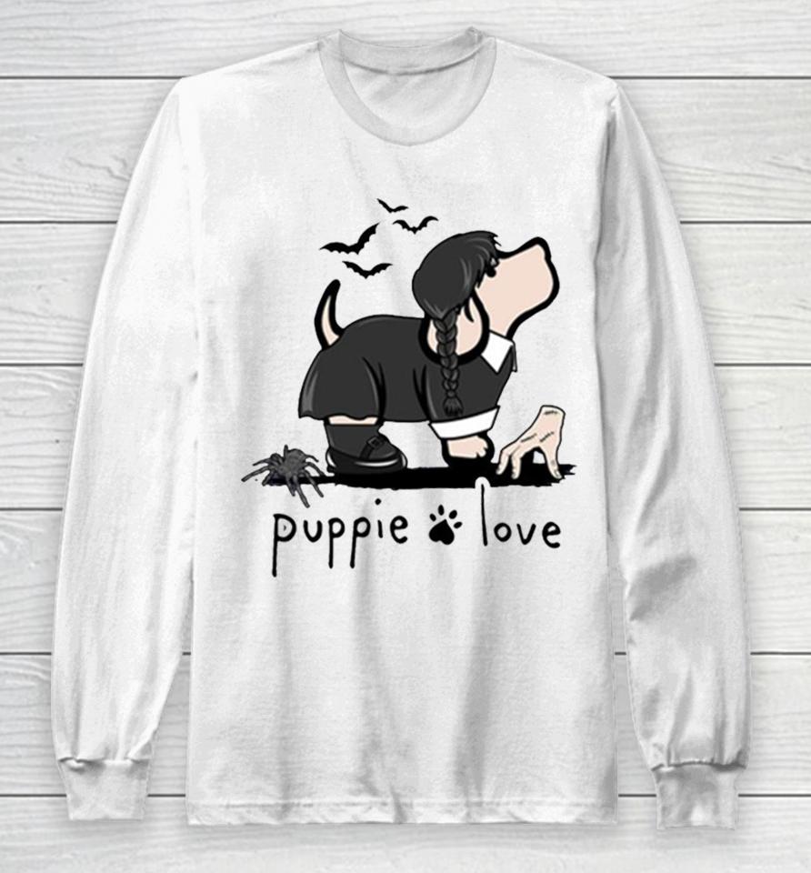 Worcester Red Sox Puppie Love Gothic Pup Long Sleeve T-Shirt