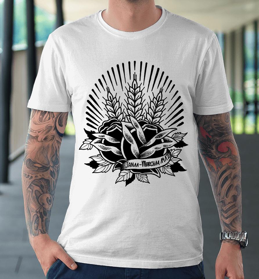 Working Class History Store Bread And Roses Jan 11 March 14 1912 Premium T-Shirt