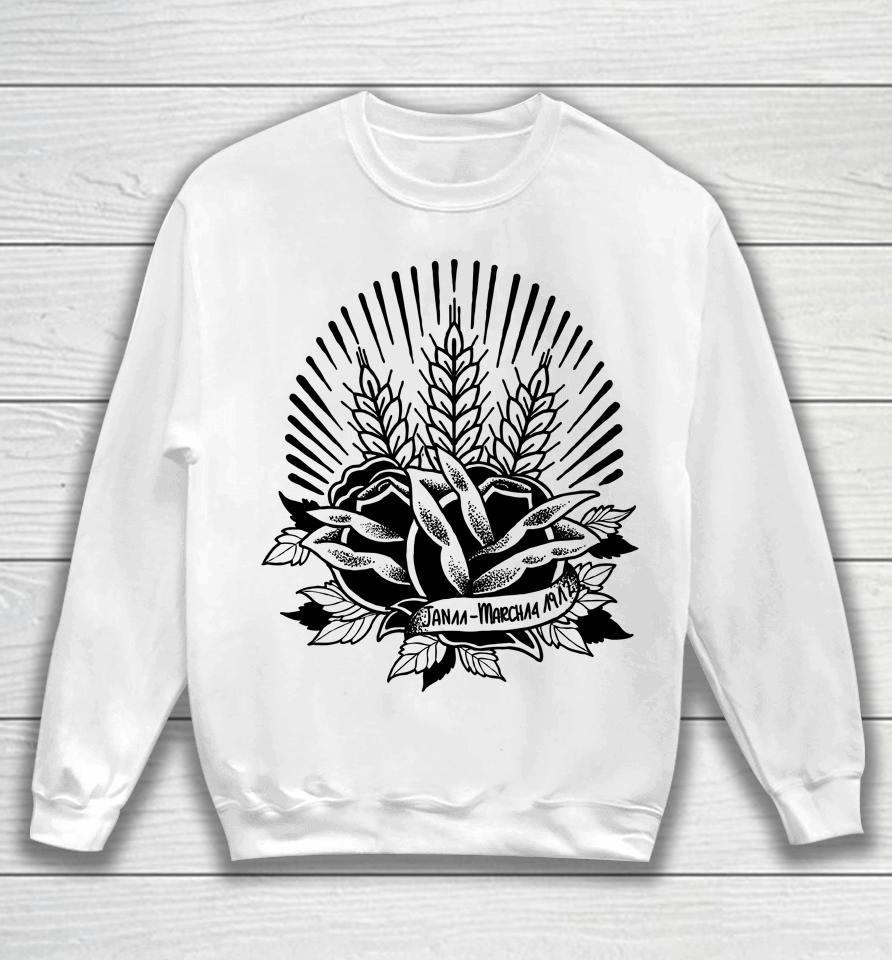 Working Class History Store Bread And Roses Jan 11 March 14 1912 Sweatshirt