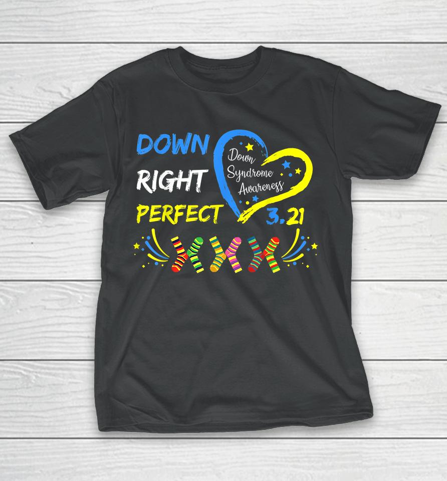 World Down Syndrome Day Awareness Socks 21 March T-Shirt