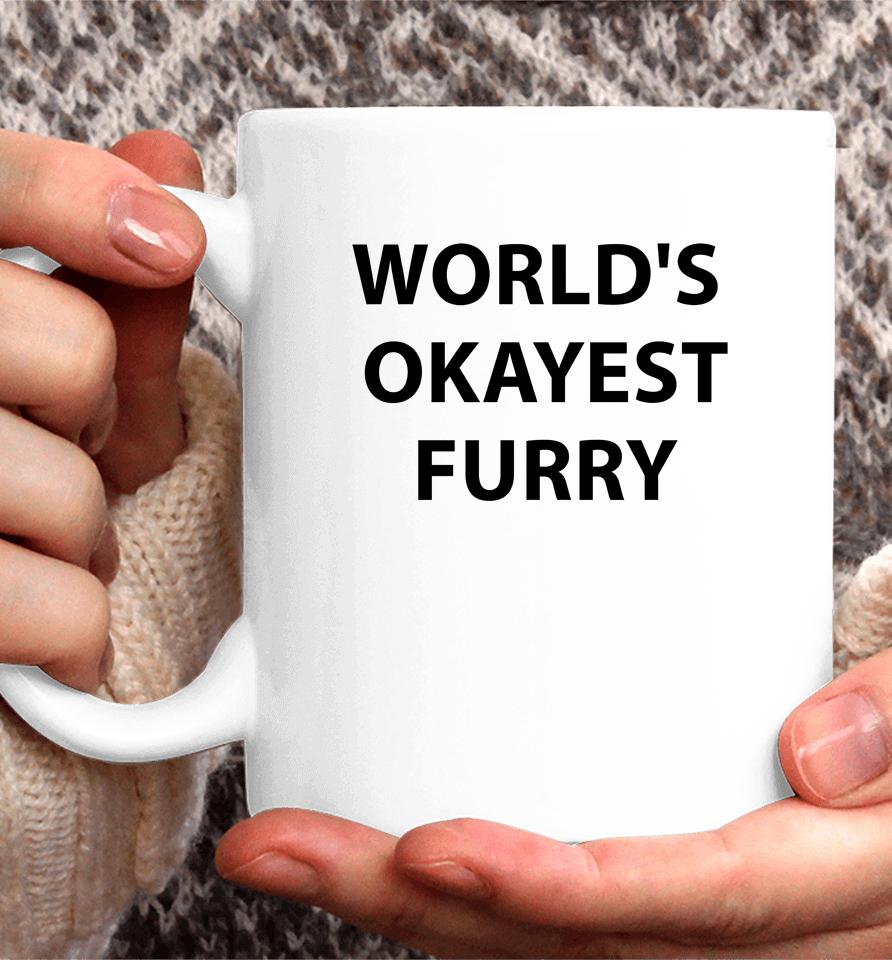World's Okayest Furry Coffee Mug