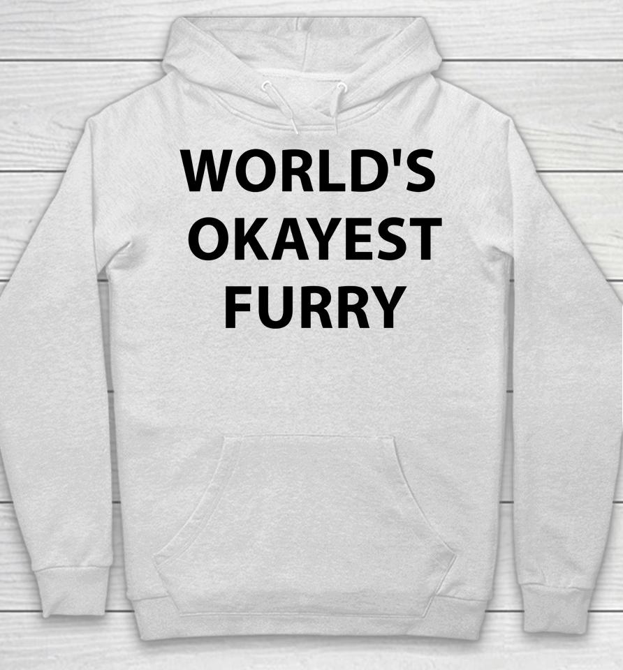 World's Okayest Furry Hoodie