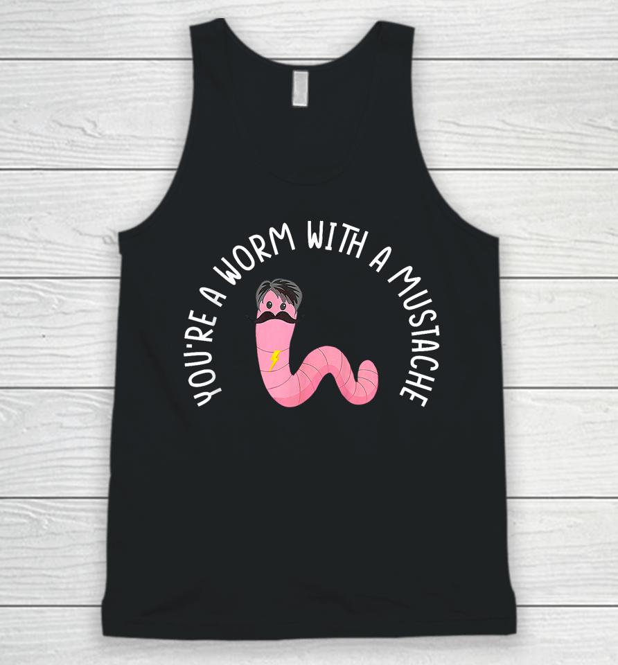 Worm With A Mustache James Tom Ariana Reality Unisex Tank Top