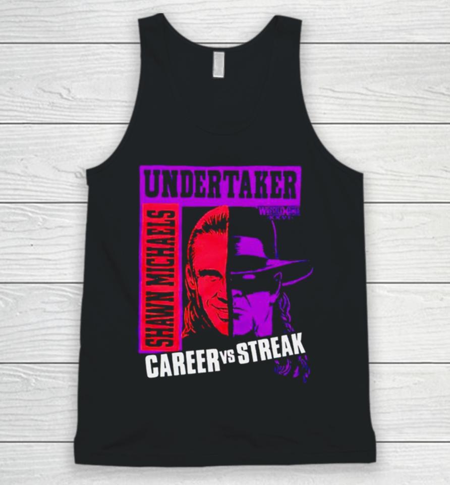 Wrestlemania Xxvi Shawn Michaels Vs The Undertaker Unisex Tank Top