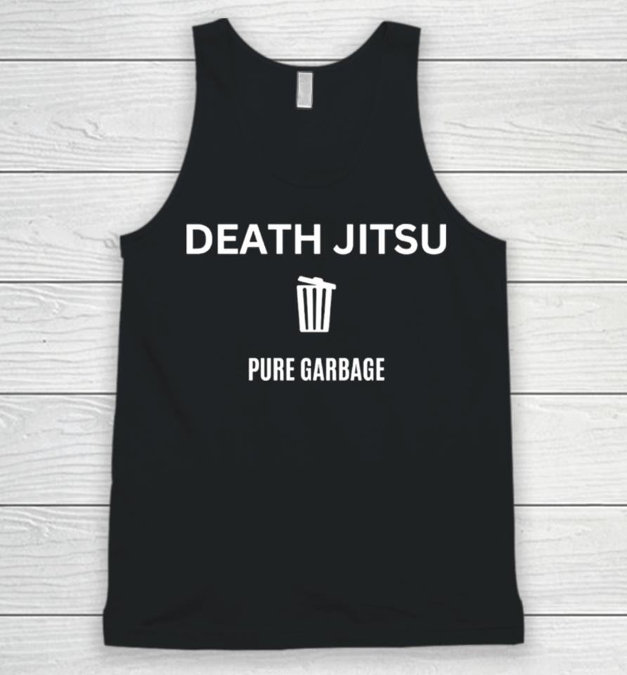 Wrestling Mark Death Jitsu Pure Garbage Unisex Tank Top