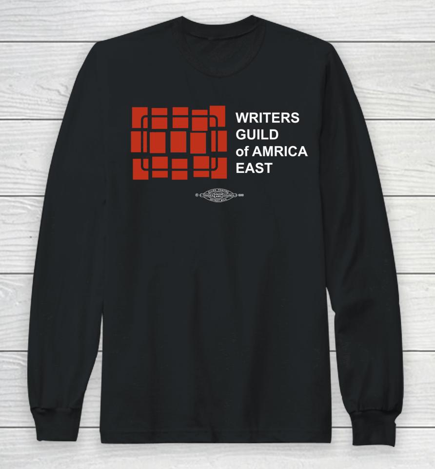 Writers Guild Of America East Long Sleeve T-Shirt