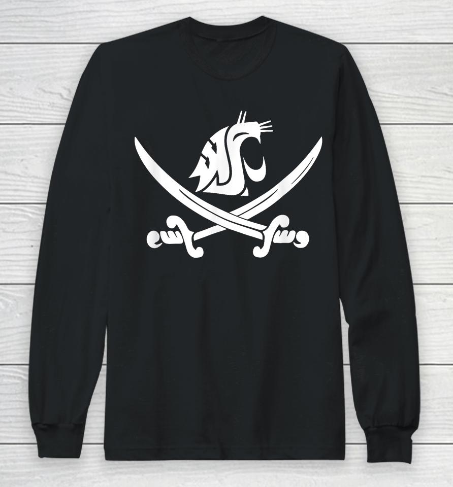 Wsu Pirate Swing Your Sword Long Sleeve T-Shirt