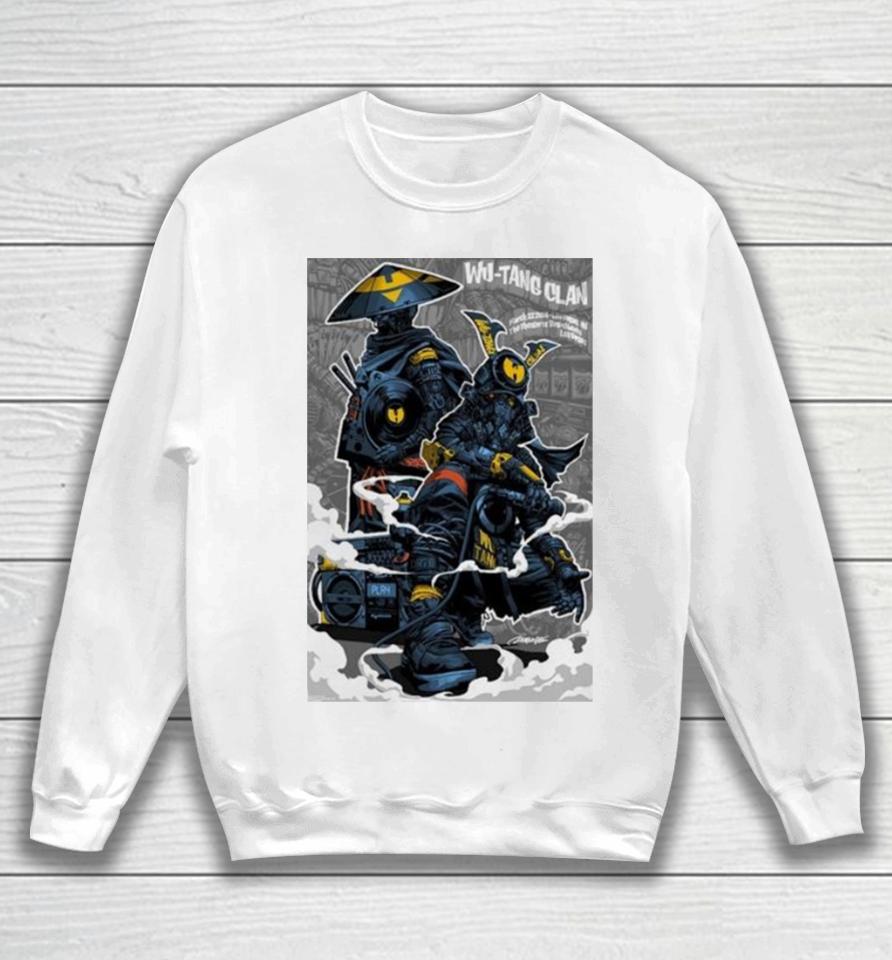 Wu Tang Clan 2024 Las Vegas, Nv Poster Sweatshirt