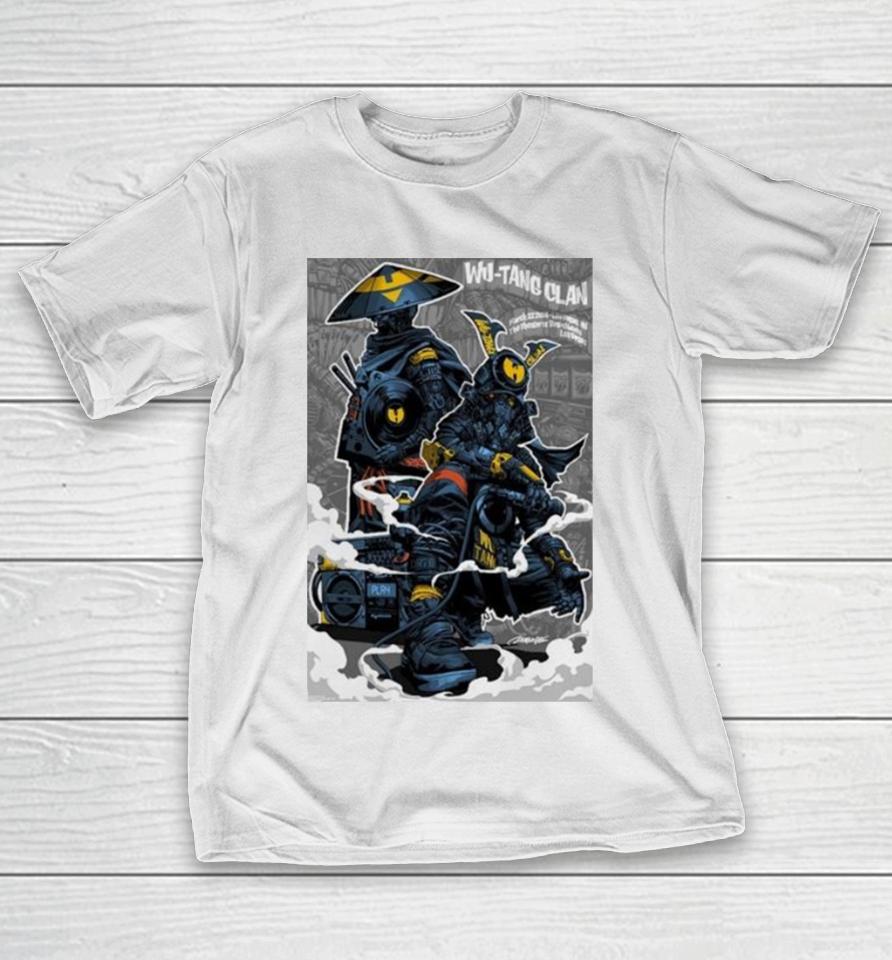 Wu Tang Clan 2024 Las Vegas, Nv Poster T-Shirt