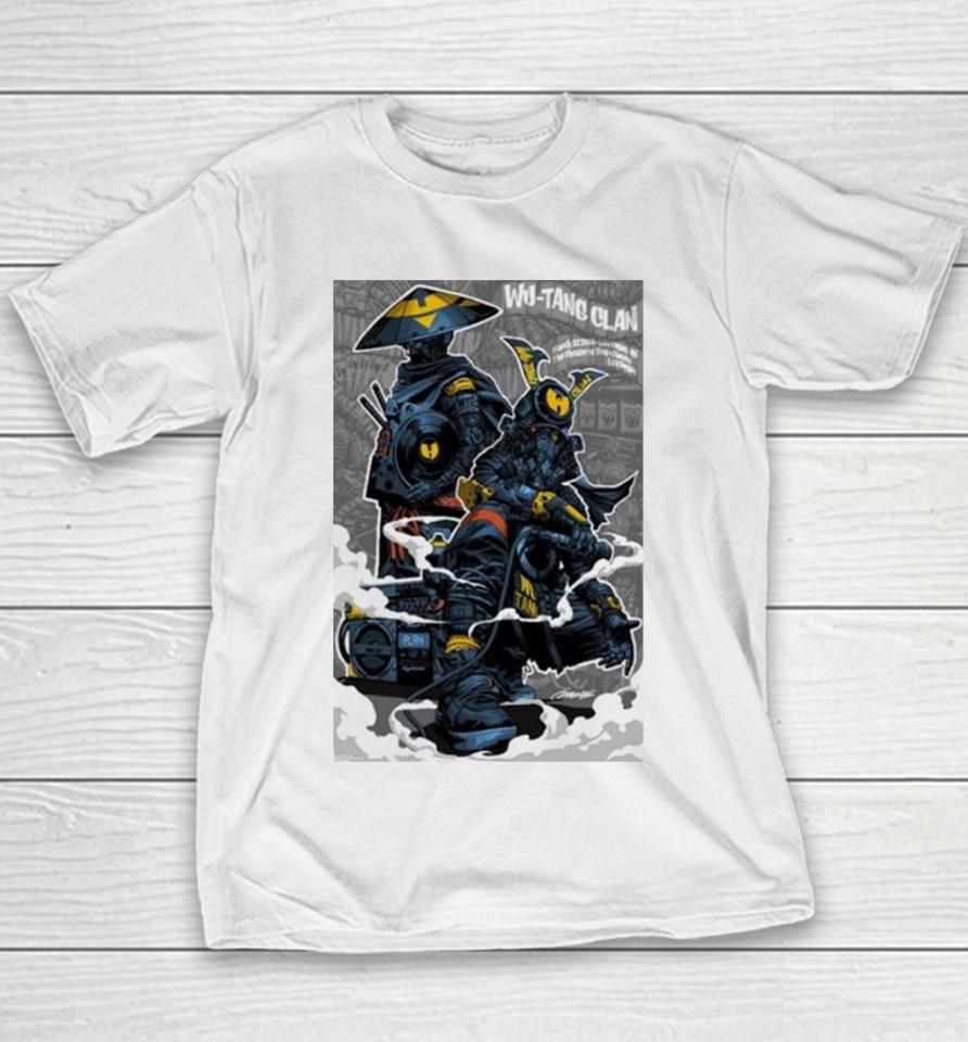 Wu Tang Clan 2024 Las Vegas, Nv Poster Youth T-Shirt