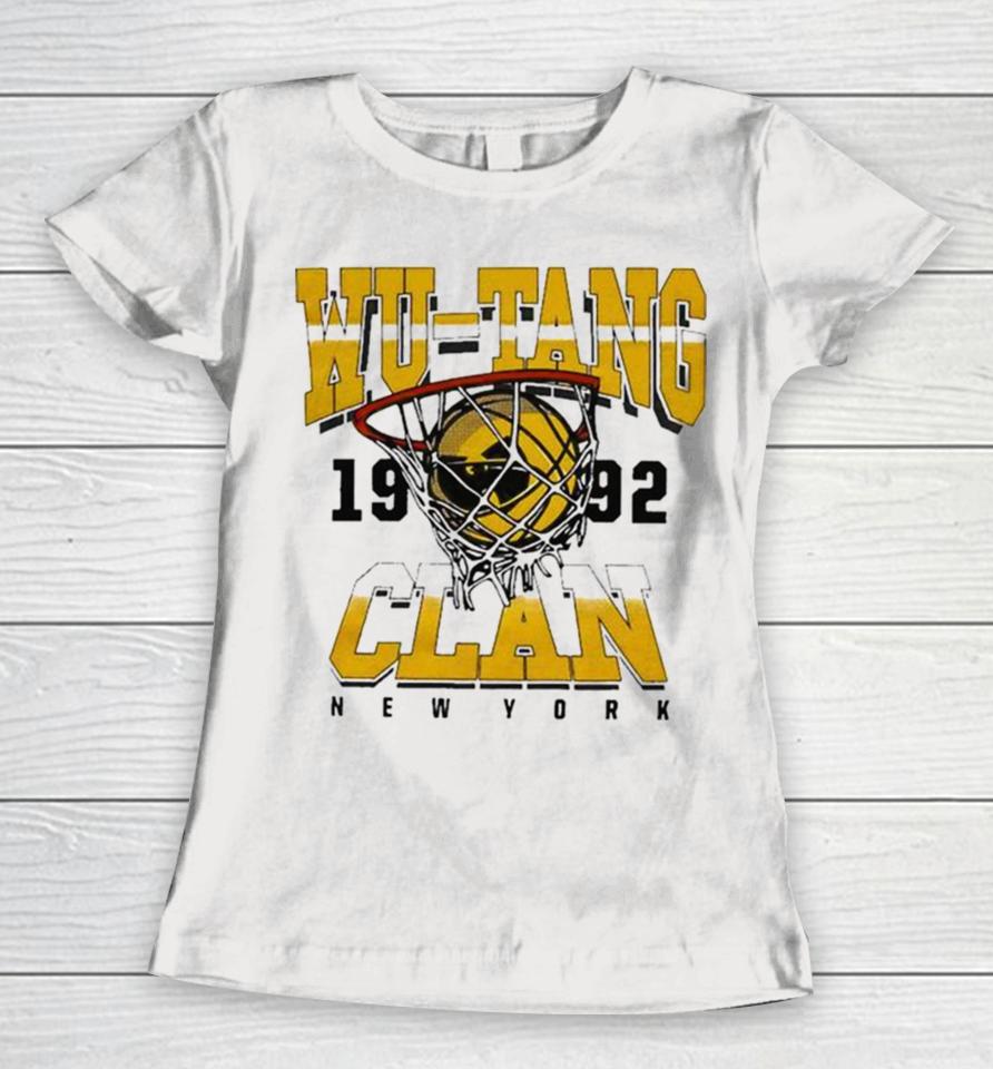 Wu Tang Clan Basketball 1992 Women T-Shirt