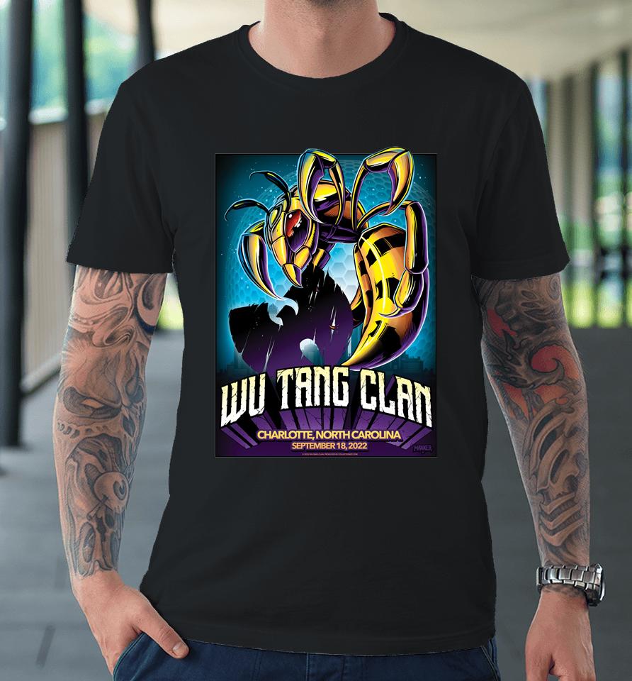 Wu Tang Clan Charlotte September 18, 2022 Premium T-Shirt