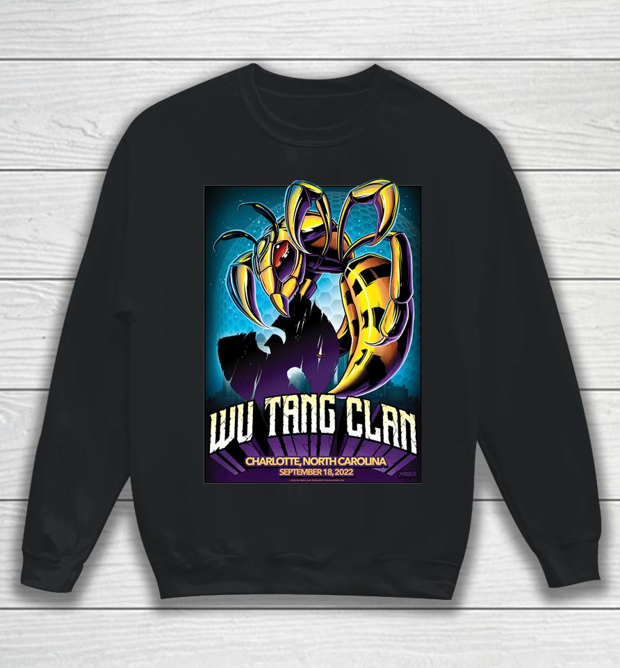 Wu Tang Clan Charlotte September 18, 2022 Sweatshirt