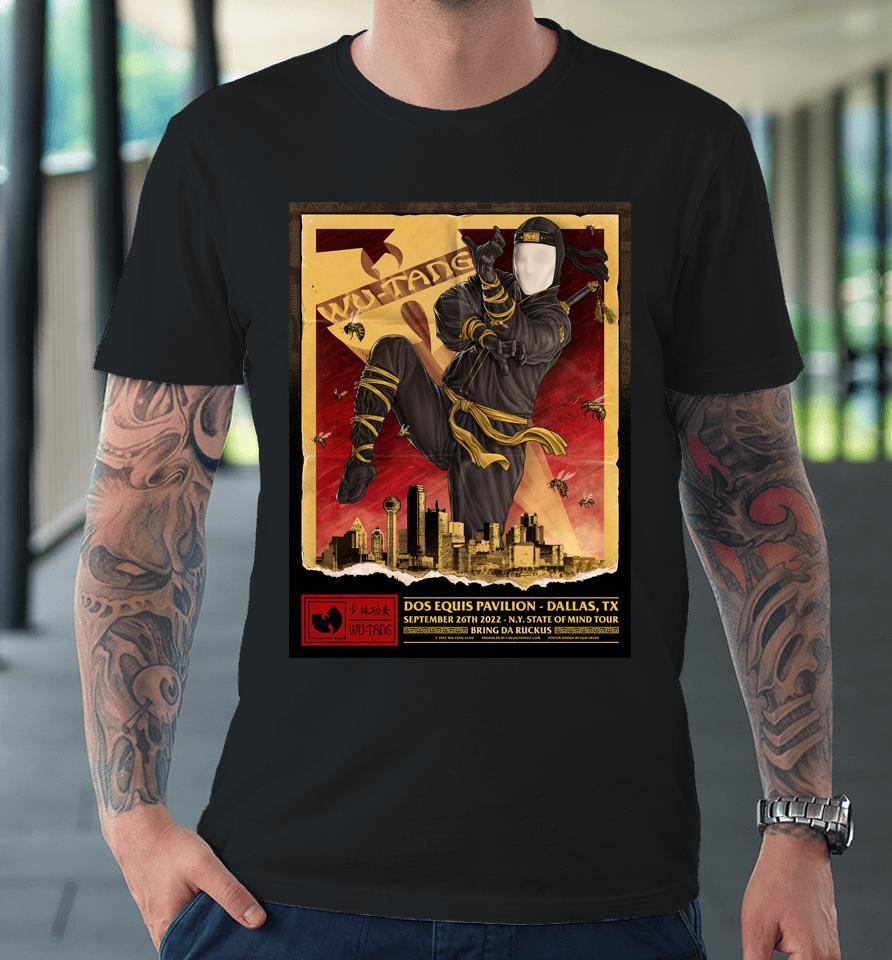 Wu Tang Clan Dallas September 26, 2022 Premium T-Shirt