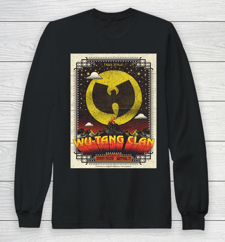 Wu Tang Clan Hartford September 9, 2022 Long Sleeve T-Shirt
