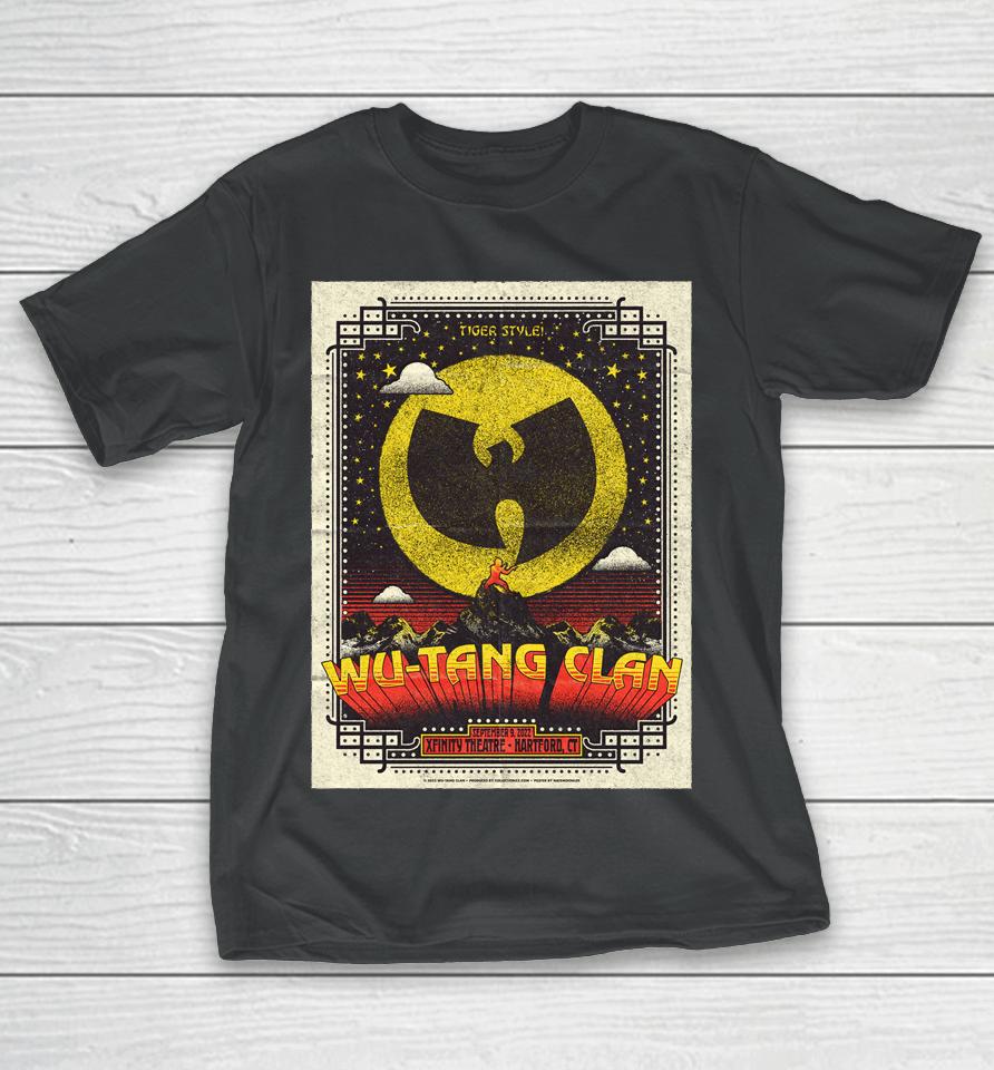 Wu Tang Clan Hartford September 9, 2022 T-Shirt