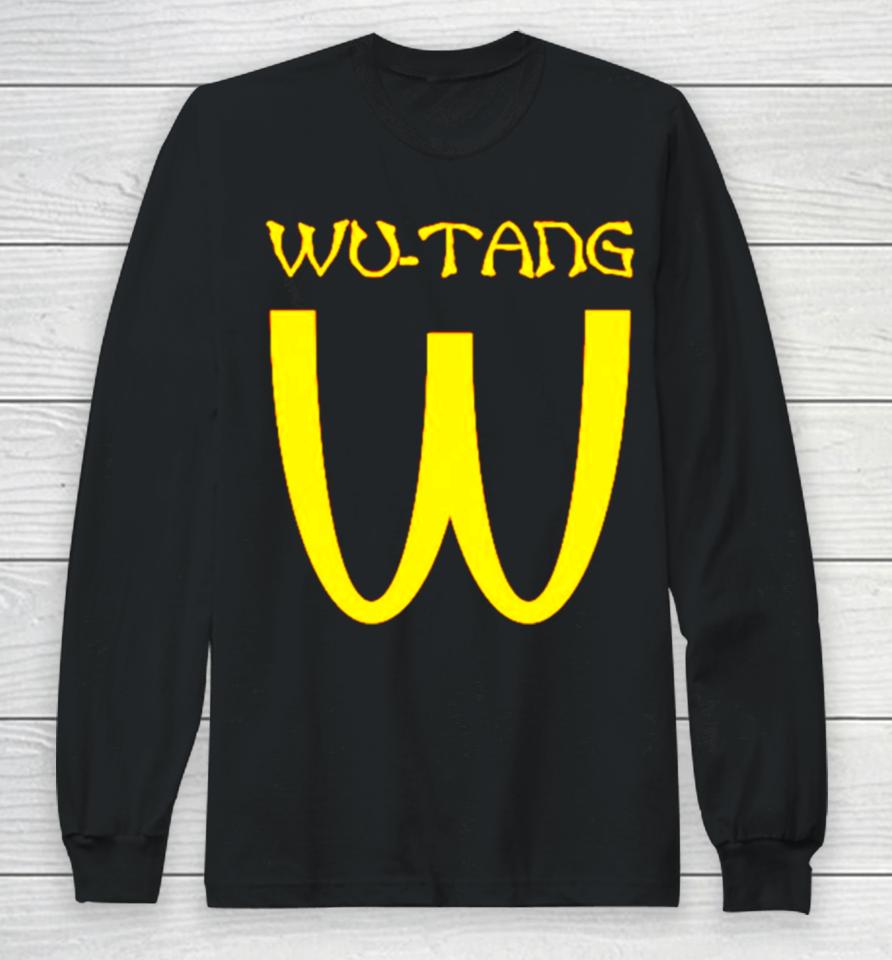 Wu Tang Clan Mcdonald’s Parody Long Sleeve T-Shirt